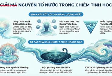 Nguyên tố Nước trong Chiêm tinh học: Cội nguồn của Cảm xúc và Trực giác