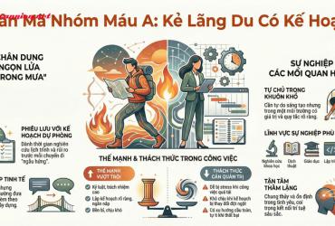 Nhân Mã nhóm máu A: Giải mã sự giao thoa giữa lửa tự do và kỷ luật