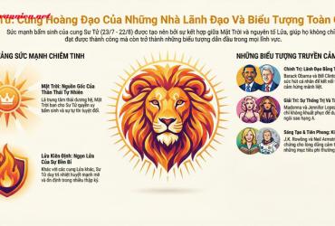 Những người nổi tiếng thuộc cung Sư Tử: Khi "Chúa Sơn Lâm" thống trị ánh hào quang