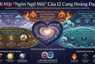 Nụ Hôn Đầu Tiên Của 12 Cung Hoàng Đạo: Giải Mã Ngôn Ngữ Của Linh Hồn