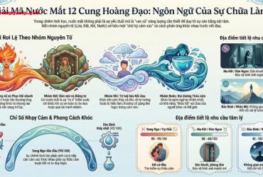 Giải mã cơ chế rơi lệ và thế giới cảm xúc của 12 cung hoàng đạo