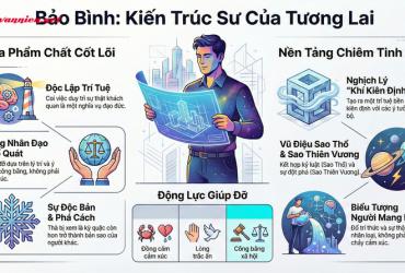 Phẩm chất cung Bảo Bình: Sức mạnh của trí tuệ độc lập và lòng nhân đạo cao cả