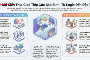 Phong cách giao tiếp của cung Bảo Bình: Giải mã sự giao thoa giữa logic và nhân bản