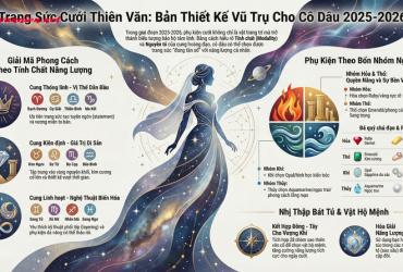 Phụ kiện cưới 12 cung hoàng đạo: Đánh thức bản sắc cá nhân từ năng lượng tinh tú