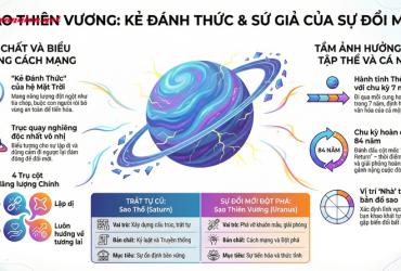 Sao Thiên Vương trong Chiêm tinh học: Sứ giả của sự thức tỉnh và tự do cá nhân