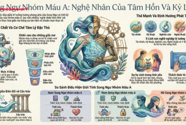 Song Ngư nhóm máu A: Khi trực giác nhạy bén song hành cùng kỷ luật thép