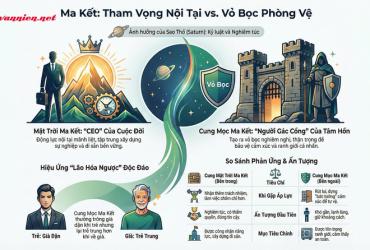 Cung Mặt Trời Ma Kết và Cung Mọc Ma Kết: Giải Mã Sự Khác Biệt Giữa "Cái Tôi" và "Chiếc Mặt Nạ"