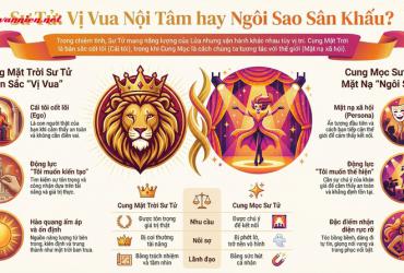 Giải mã Cung Mặt Trời Sư Tử và Cung Mọc Sư Tử: Ai mới là Vua?