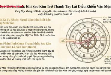 Cung Mặt Trời Thiên Bình và Cung Mọc Thiên Bình: Giải mã sự khác biệt giữa Bản ngã và Giao diện