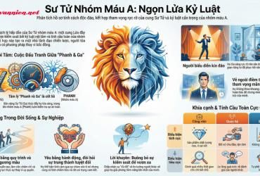 Sư Tử Nhóm Máu A: Giải Mã Vị Vua Có Kế Hoạch Và Những Mâu Thuẫn Nội Tâm Thú Vị