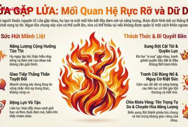 Sự tương hợp giữa Nguyên tố Lửa và Nguyên tố Lửa trong chiêm tinh học