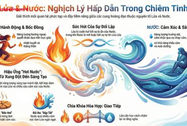 Sự tương hợp giữa Nguyên tố Lửa và Nguyên tố Nước trong chiêm tinh học