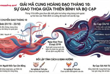 Tháng 10 là cung gì? Sự giao thoa bí ẩn giữa Thiên Bình và Bọ Cạp