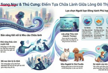 Thú cưng cho cung Song Ngư: Người bạn đồng hành xoa dịu tâm hồn