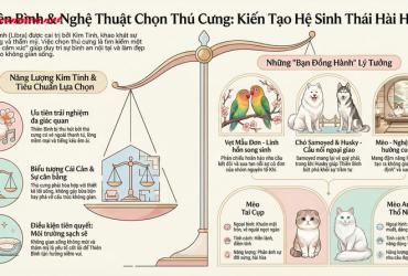 Thú Cưng Của Cung Thiên Bình: Nghệ Thuật Chọn Bạn Đồng Hành Theo Năng Lượng Chiêm Tinh