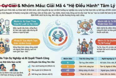 Bí ẩn Cự Giải: Khi nhóm máu định hình bản sắc nhạy cảm