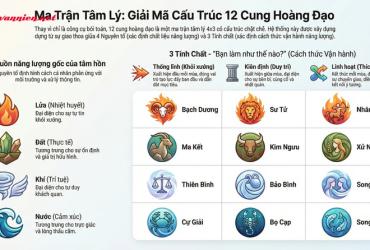 Giải mã tính cách 12 cung hoàng đạo: Hành trình thấu hiểu bản thân qua lăng kính chiêm tinh