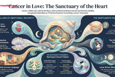 Tình Yêu Cung Cự Giải: Hành Trình Tìm Kiếm Sự An Toàn Và Tổ Ấm Vĩnh Cửu