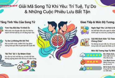 Giải mã Tình yêu cung Song Tử: Tự do, Trí tuệ và Những trò chơi cảm xúc