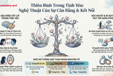 Tình yêu cung Thiên Bình: Vũ điệu của sự lãng mạn, trí tuệ và khát khao hòa hợp