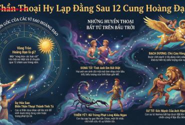 Truyền thuyết 12 cung hoàng đạo: Từ thiên văn cổ đại đến thần thoại Hy Lạp
