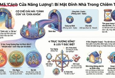 Giải Mã Đỉnh Nhà: "Cánh Cửa" Dẫn Lối Vào 12 Lĩnh Vực Đời Sống