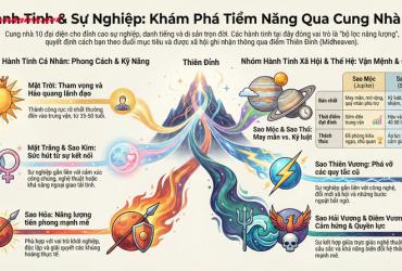 Giải Mã Sự Nghiệp Và Địa Vị Qua Các Hành Tinh Ở Cung Nhà 10