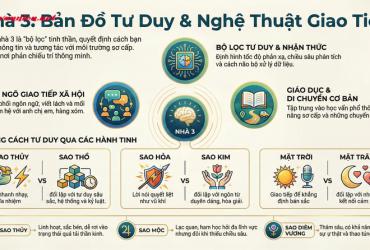 Ý nghĩa vị trí của các hành tinh ở cung nhà 3: Cửa ngõ của Tâm trí và Giao tiếp