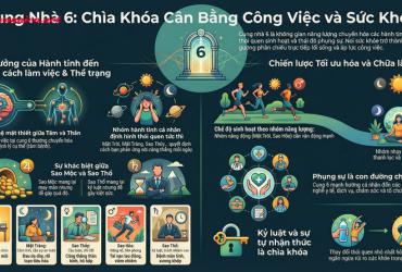 Giải mã các hành tinh tại Cung nhà 6: Công việc, Sức khỏe và Sự phụng sự