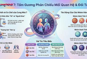 Ý nghĩa các hành tinh trong cung nhà 7: Giải mã hôn nhân và đối tác