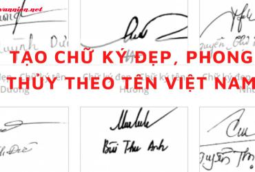 Bí Quyết Chọn Chữ Ký Phong Thủy Hợp Mệnh Mang Lại Vận May