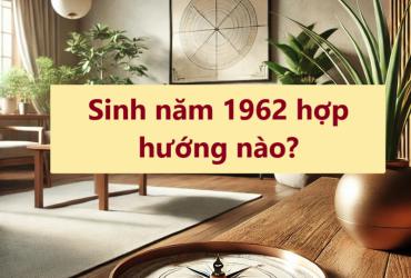 Khám phá hướng nhà chuẩn phong thủy cho người sinh năm 1962 để hút tài lộc và bình an!