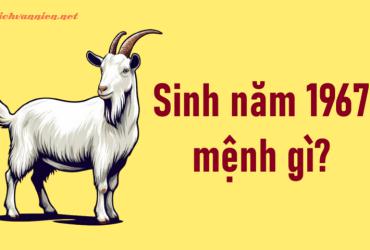 Sinh Năm 1967 Đinh Mùi Mệnh Gì? Hợp Tuổi Gì? Hướng Nào Tốt?