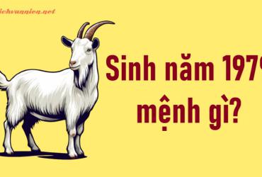 Sinh năm 1979 Kỷ Mùi mệnh gì? Hợp tuổi gì? Hợp hướng nào?