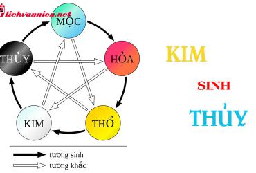 Kim Sinh Thủy: Sự Hòa Hợp Của Hai Mệnh Trong Phong Thủy