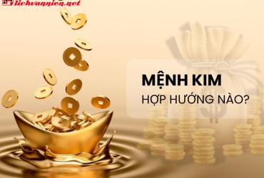 Mệnh Kim Hợp Hướng Nào: Chọn Phương Vị Hợp Phong Thủy