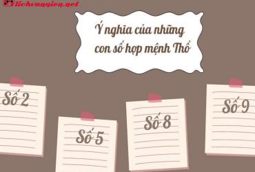 Mệnh Thổ Hợp Số Mấy: Chọn Số Sim Phong Thủy Phát Tài