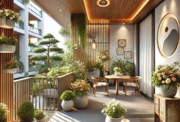 Phong thủy ban công - Bí quyết thu hút tài lộc, sức khỏe và thịnh vượng
