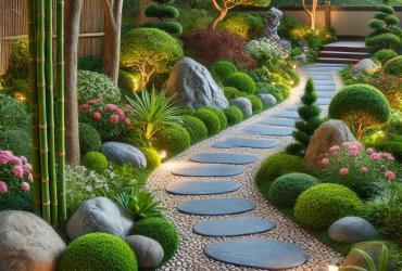 Lối đi sân vườn hợp phong thủy: Kiến tạo không gian sống tràn đầy sinh khí