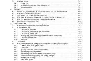 Khám Phá Bí Mật Phong Thủy Bát Trạch & Huyền Không Học: Cuốn Sách Mọi Nhà Nên Đọc Trước Khi Xây Cất