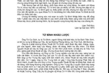 Khám Phá Bí Mật Tử Bình Khảo Lược: Cẩm Nang Luận Mệnh Theo Tứ Trụ Không Thể Bỏ Qua