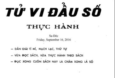"Tử Vi Đẩu Số Thực Hành": Cuốn Sách Khiến Bạn Hiểu Rõ Lá Số Mệnh Đời Chỉ Sau Một Lần Đọc!