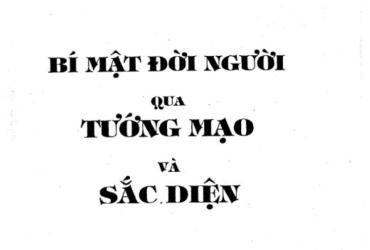 Khám Phá Bí Mật Đời Người Qua Tướng Mạo Và Sắc Diện – Những Dấu Hiệu Trên Gương Mặt Tiết Lộ Vận Mệnh Không Ngờ