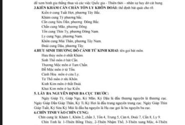 Khám Phá Bí Thuật "Độn Giáp Kiếm Đầu": Bí Mật Kỳ Môn Dẫn Lối Trạch Vận Chuẩn Xác Đến Từng Canh Giờ