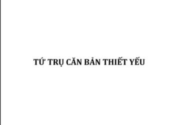 Khám Phá Tứ Trụ Căn Bản Thiết Yếu: Cuốn Sách Giúp Bạn Luận Mệnh, Chọn Nghề, Dự Đoán Vận Trình Cuộc Đời Chính Xác Đến Kinh Ngạc!