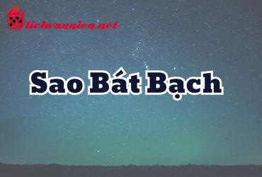 Sao Bát Bạch Là Gì? Tốt Hay Xấu Trong Phong Thủy