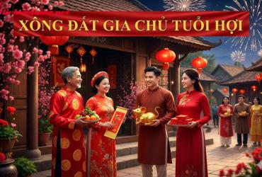 Gia chủ tuổi Hợi xông đất: Cách chọn tuổi hợp để kích hoạt tài lộc và hóa giải xung khắc