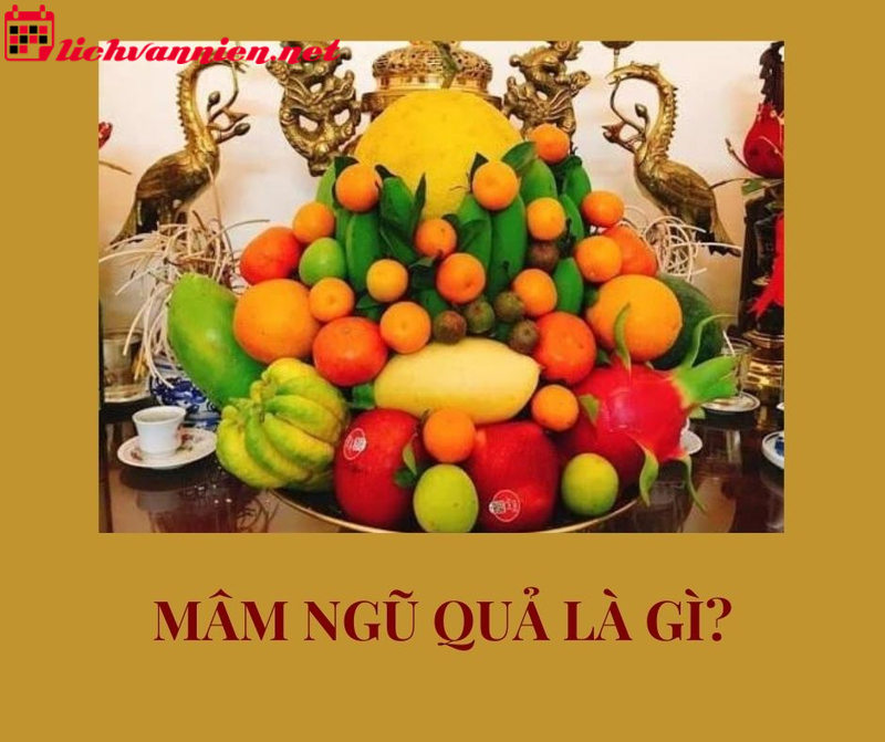 Bày Mâm Ngũ Quả Đẹp Và Hợp Phong Thủy Đón Tết An Khang