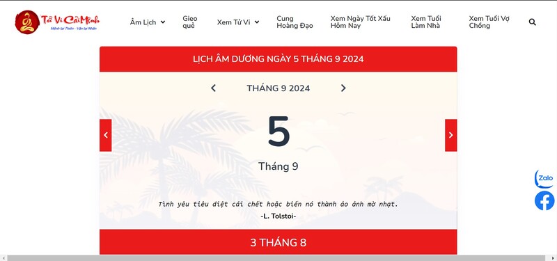 Top 4 Trang Web Tra Cứu Lịch Âm Uy Tín Bạn Không Nên Bỏ Qua