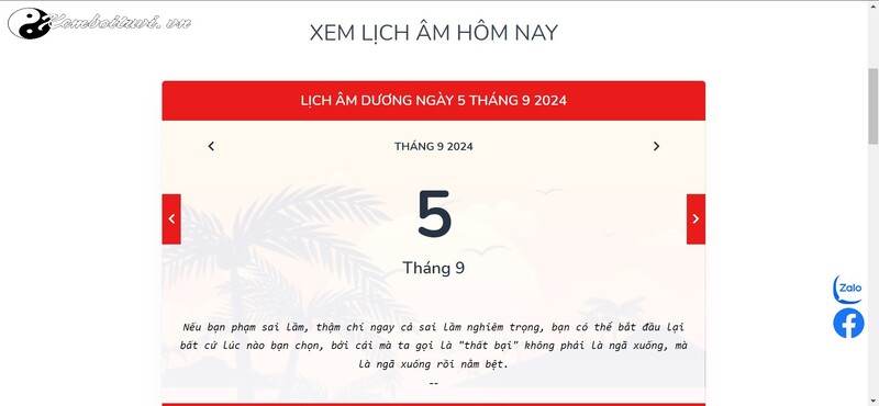 Top 4 Trang Web Tra Cứu Lịch Âm Uy Tín Bạn Không Nên Bỏ Qua